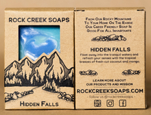 Load image into Gallery viewer, Rock Creek Soaps - Hidden Falls - Vegan Bar Soap
