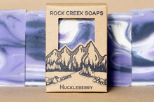 Load image into Gallery viewer, Rock Creek Soaps - Huckleberry - Vegan Bar Soap
