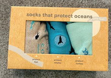 Load image into Gallery viewer, Conscious Step - Kids 3 Pack of Socks that Save
