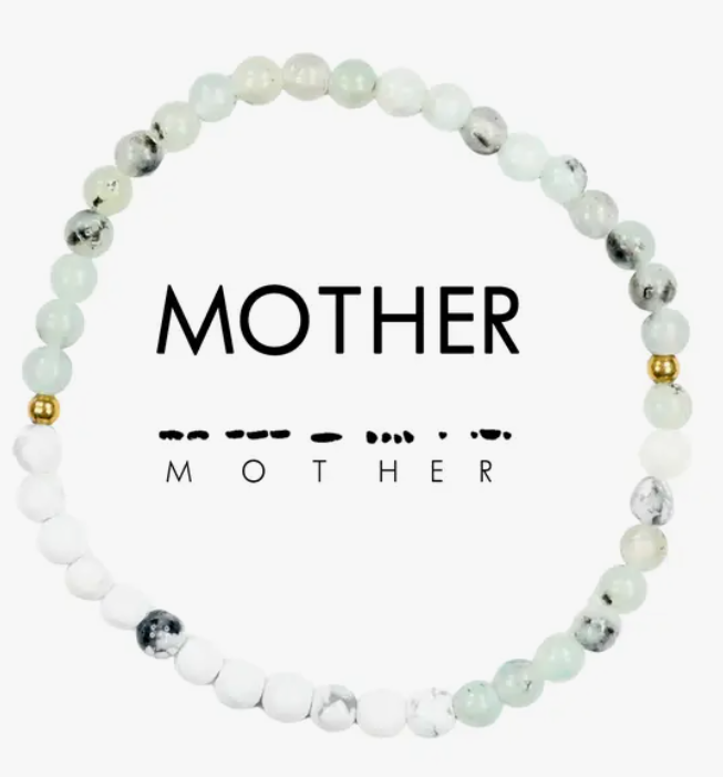 Morse Code Bracelet - MOTHER