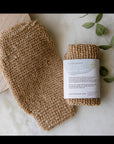 Jute Cleansing & Exfoliating Shower Mitt