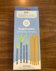 Equo Sugarcane Drinking Straws